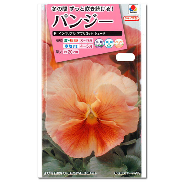 パンジー アプリコットシェードの特徴
